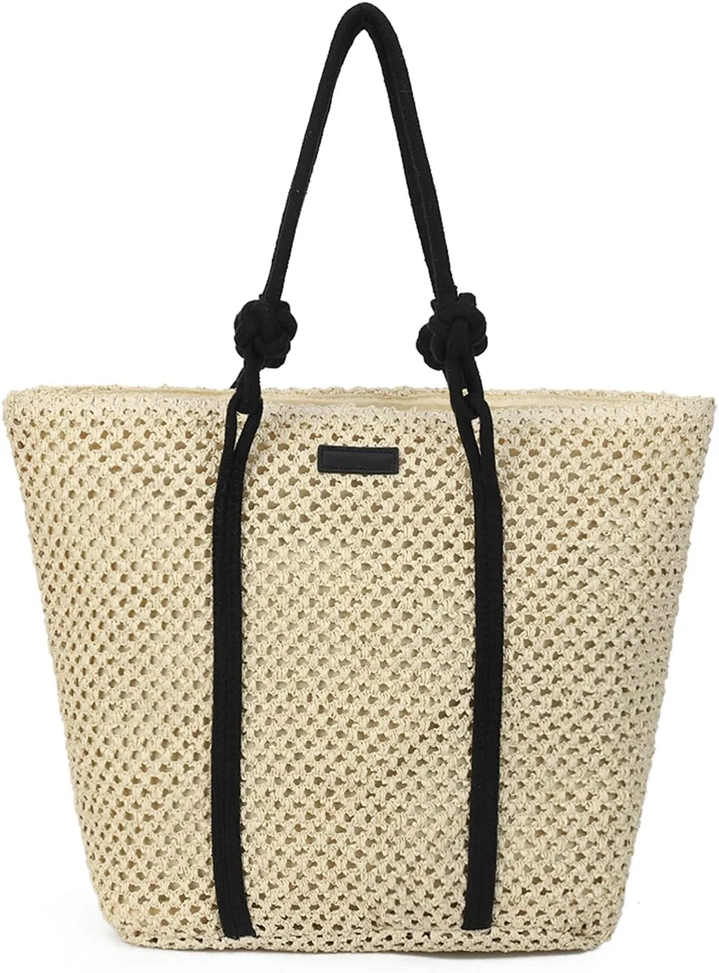 Gladdon Straw Tote Bag Beach Accessories for Women Vacation Woven Large Shoulder Purses