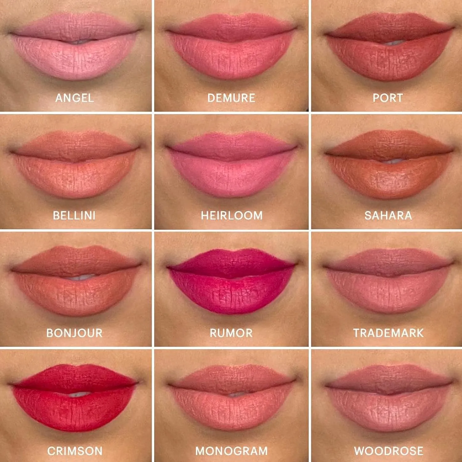 Glo Skin Beauty Suede Matte Lip Crayon (Heirloom) - Longwearing Formula Stays On All Day, With Conditioning Shea Butter   Mango Seed Oil for a Velvety Smooth Finish