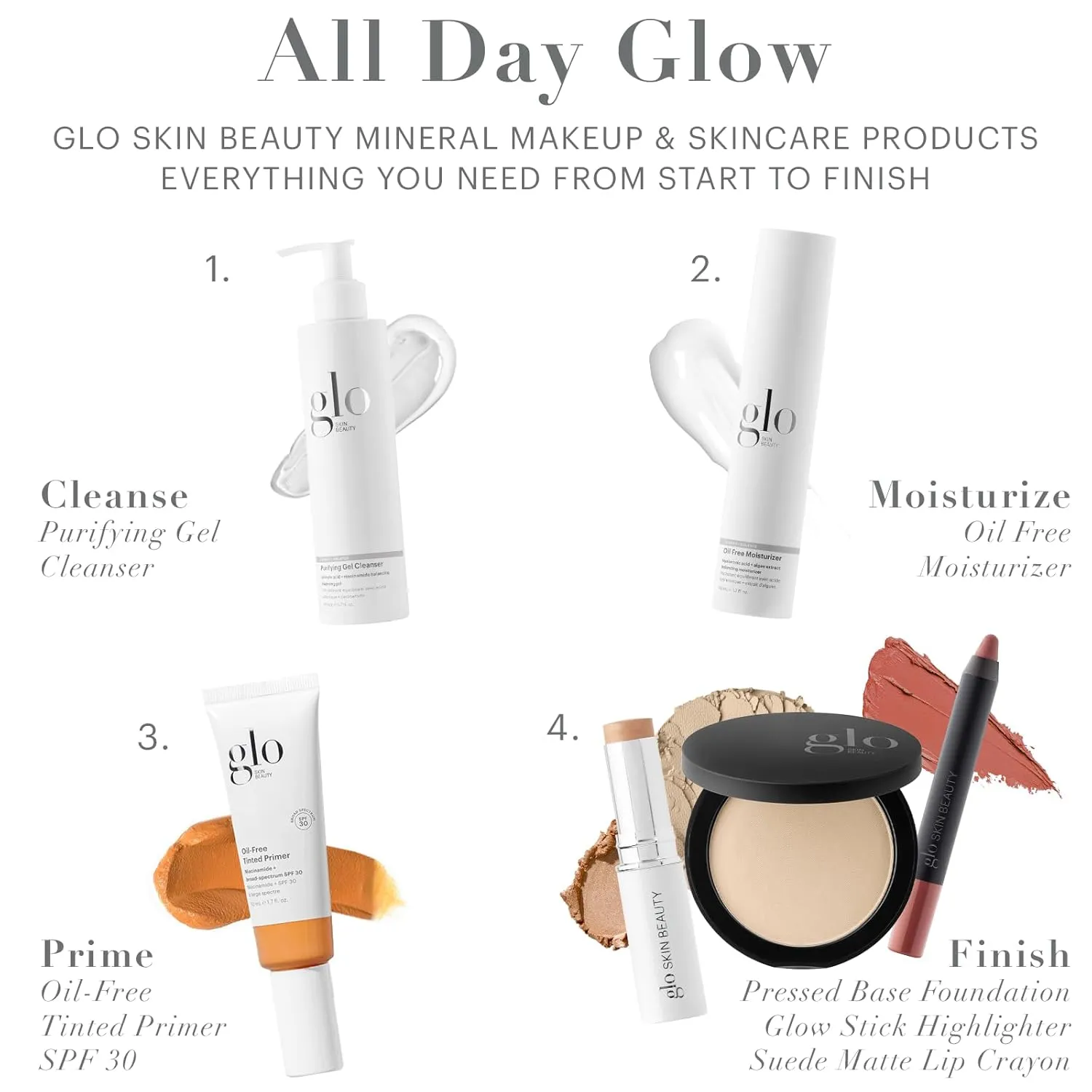 Glo Skin Beauty Suede Matte Lip Crayon (Heirloom) - Longwearing Formula Stays On All Day, With Conditioning Shea Butter   Mango Seed Oil for a Velvety Smooth Finish