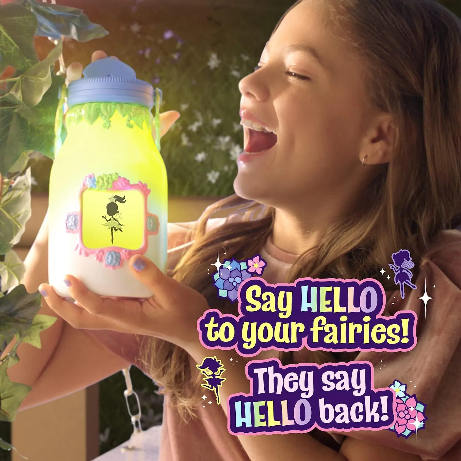 Got2Glow Fairies Got2Glow Fairy Finder - Electronic Fairy Jar Catches 30  Virtual Fairies - Got to Glow (Blue)