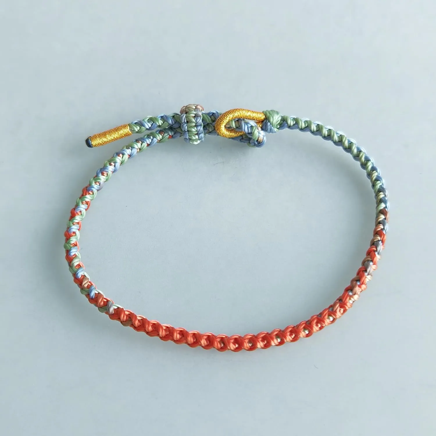 Hand Woven Tibetan Bracelet Braided Protection bracelet For Women and Men Braided Summer Beach Bracelet Mens Rope Bracelet, Surfer Bracelet, Lucky Bracelet (S, C)