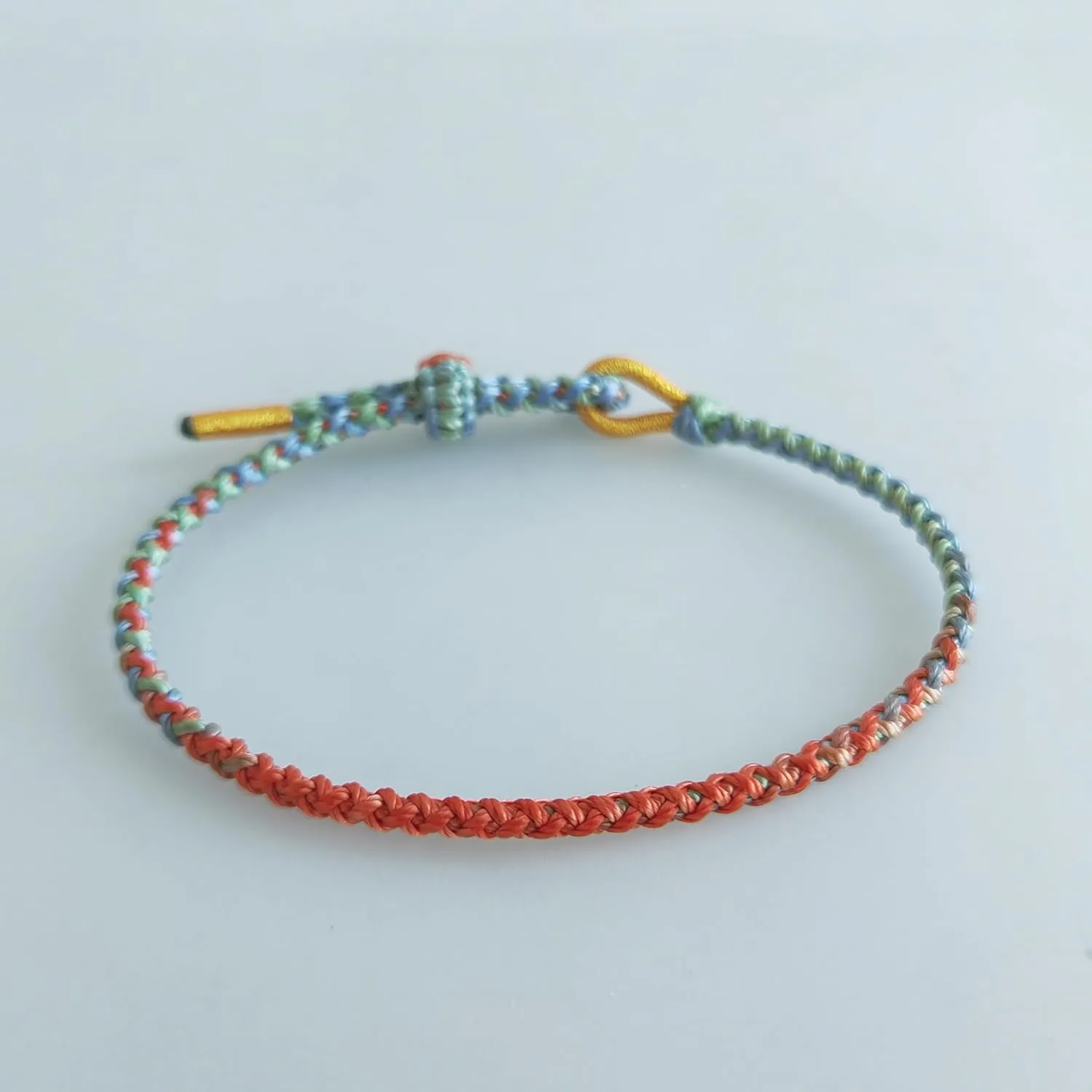 Hand Woven Tibetan Bracelet Braided Protection bracelet For Women and Men Braided Summer Beach Bracelet Mens Rope Bracelet, Surfer Bracelet, Lucky Bracelet (S, C)