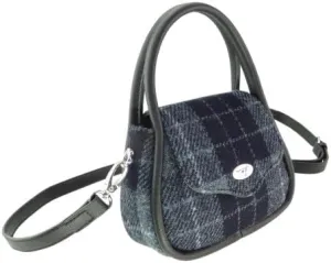 Harris Tweed 'Buchan' Round Mini Handbag