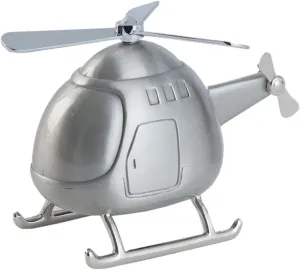 Helicopter Coin Bank Mini Piggy Bank Saving Box for Fun Desktop Ornament to Encourage Savings Present for Nursery