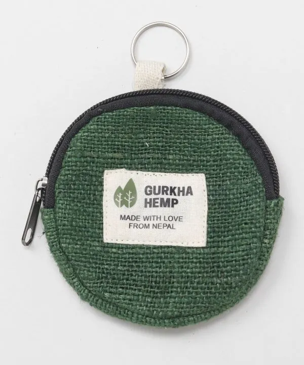 Hemp Round Pouch