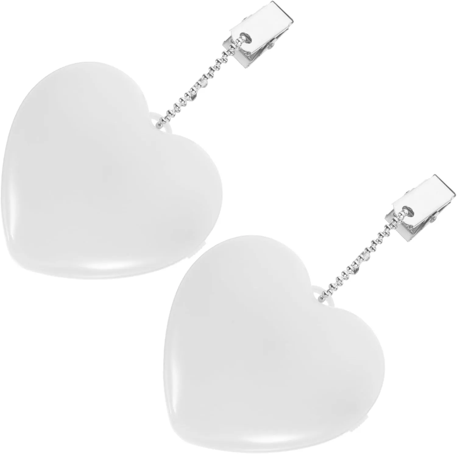 HOMSFOU 2Pcs Heart Shaped LED Touch Control Night Lights Battery Powered Purse Lamps for Handbags Creative and Design Safe and Eye Friendly for Nighttime Use