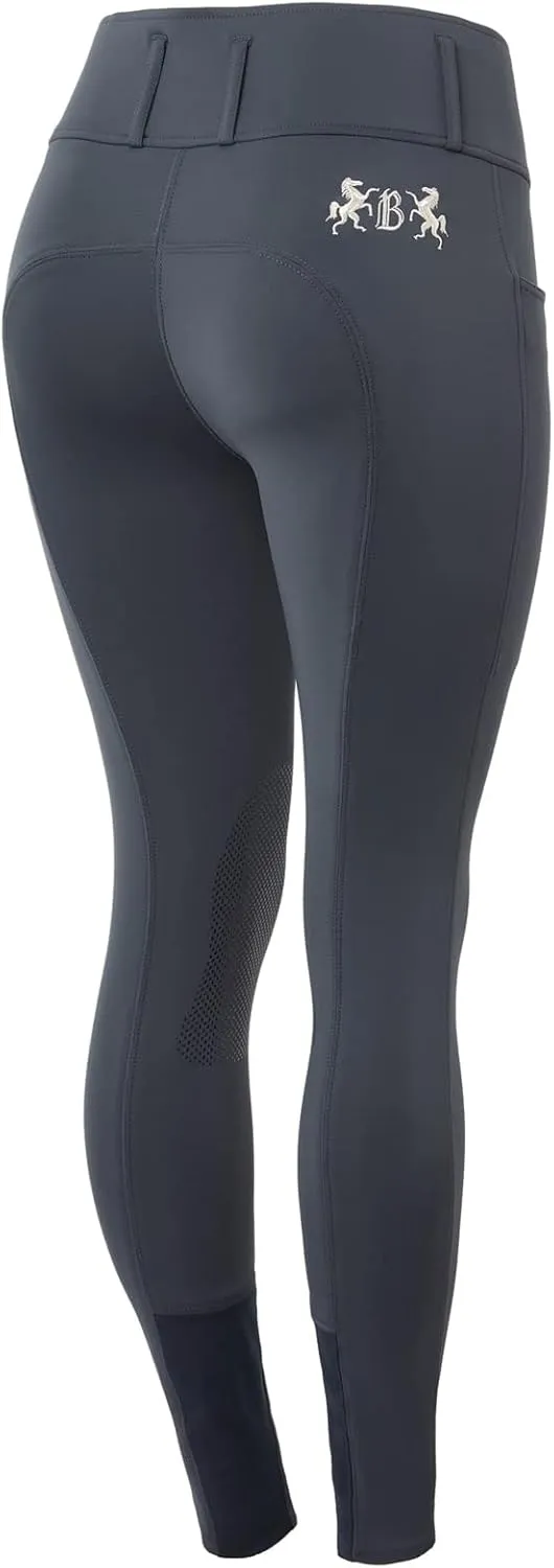 HORZE B Vertigo Meghan Womens High Waist Silicone Full Seat Breeches