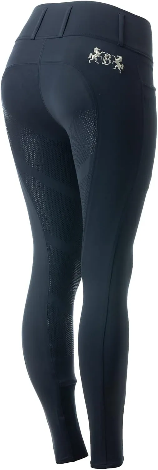 HORZE B Vertigo Meghan Womens High Waist Silicone Full Seat Breeches