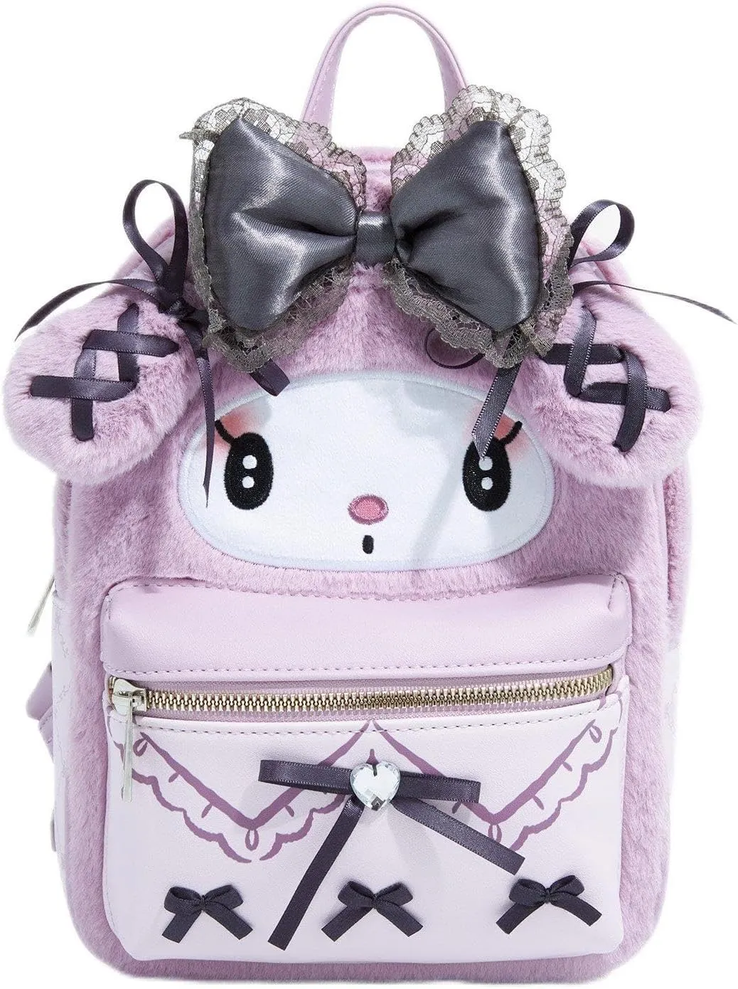 Hot Topic Her Universe My Melody Lolita Plush Mini Backpack