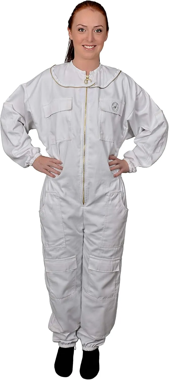 Humble Bee 410 Polycotton Beekeeping Suit with Round Veil