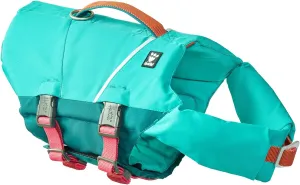 Hurtta ECO Life Savior, Dog Life Jacket, Peacock, 20-30 lb