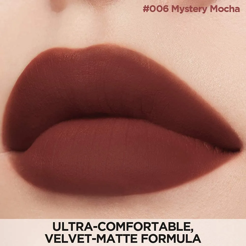 I'M MEME Lip Gloss - I'm Mystery Blur Tint | Highly-pigmented, Hydrating, Velvet Finish, Creamy, 006 Mystery Mocha, 0.10 Oz