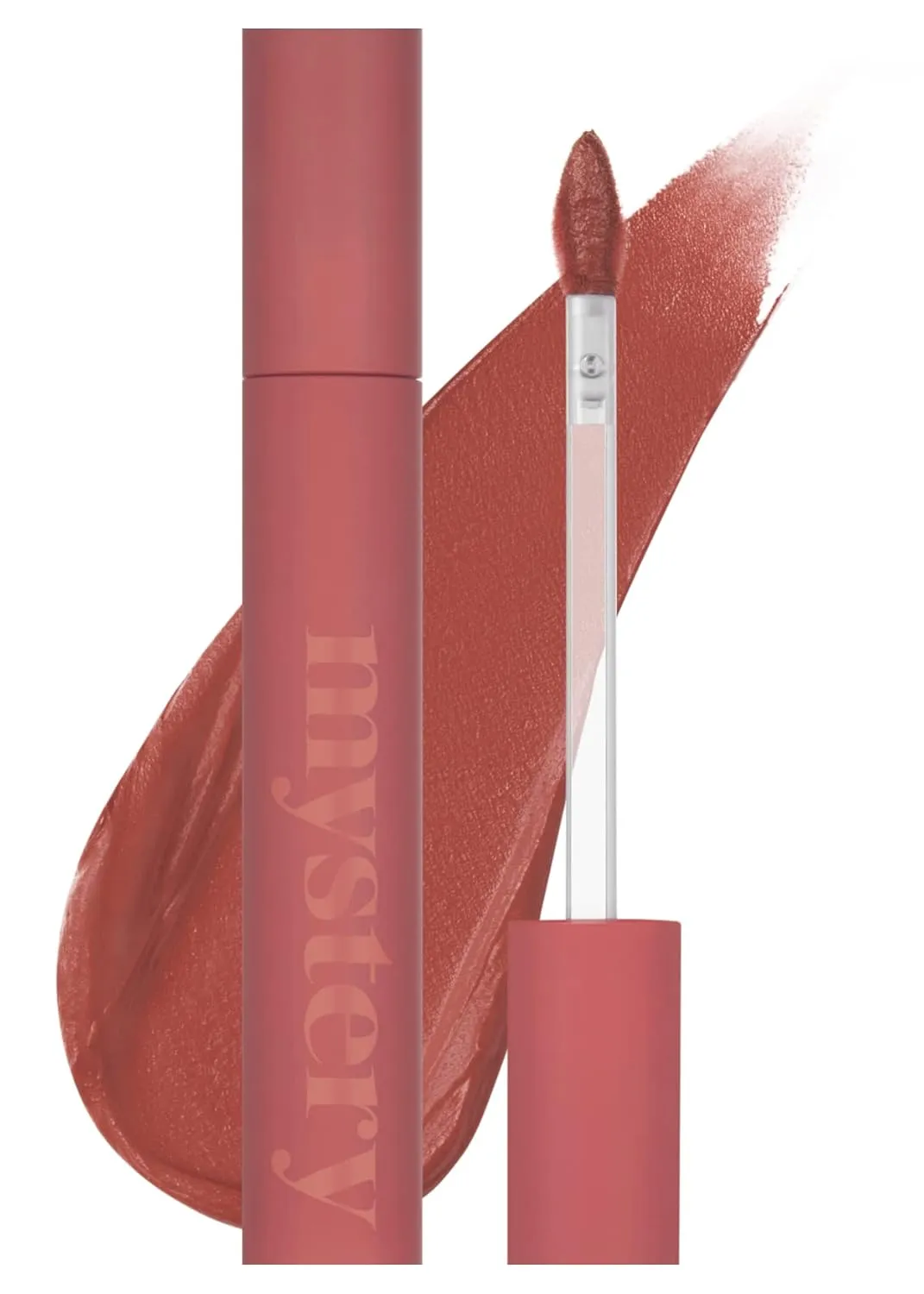 I'M MEME Lip Gloss - I'm Mystery Blur Tint | Highly-pigmented, Hydrating, Velvet Finish, Creamy, 007 Mystery Rosewood, 0.10 Oz