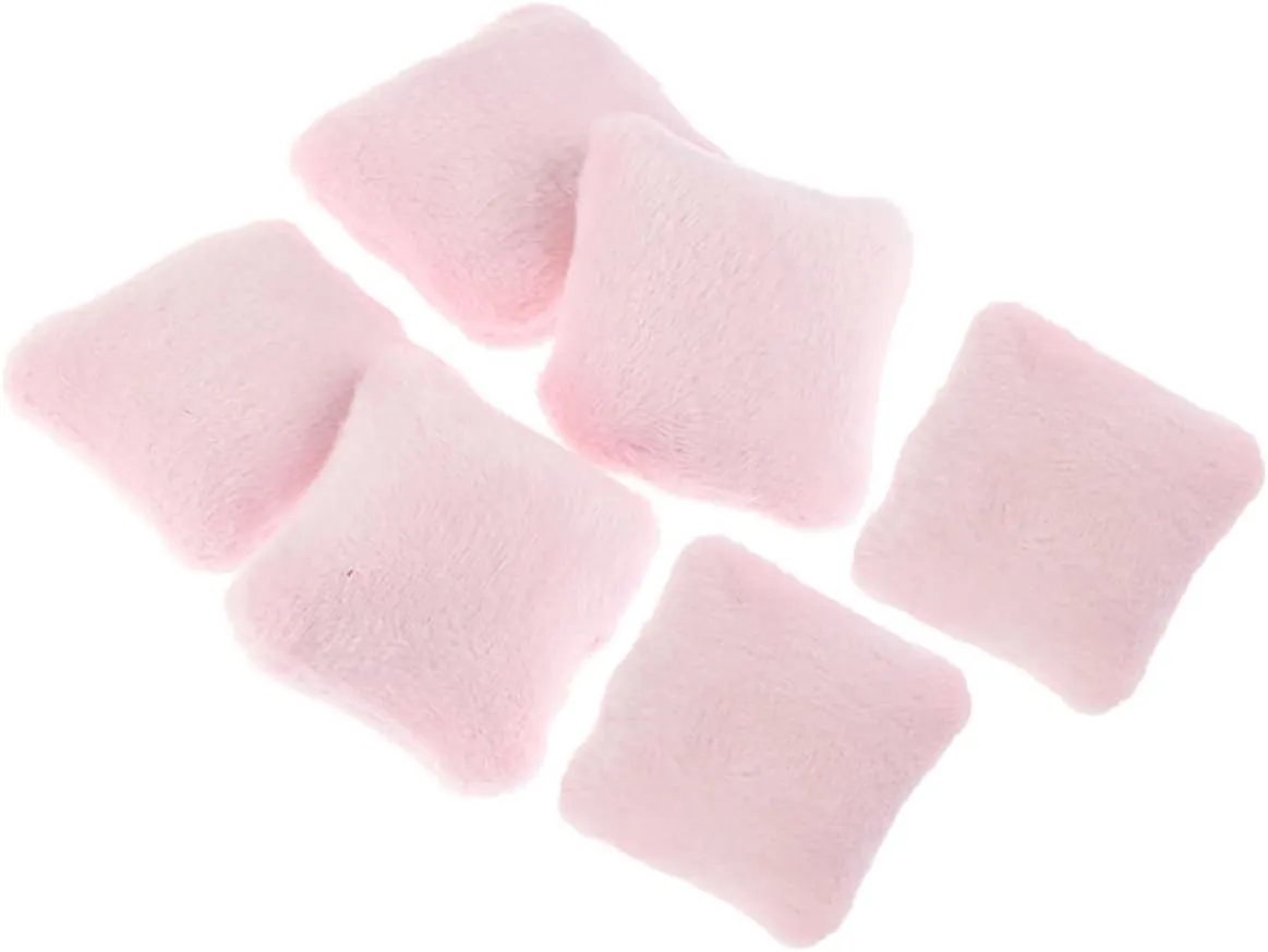 IMIKEYA 5sets 6pcs Miniature Pillows for Dollhouse Decor Soft Tiny Cushions for Mini Sofa for House Models and Photography Props for Miniature Landscaping and Bedroom Ornaments 6pcs*5