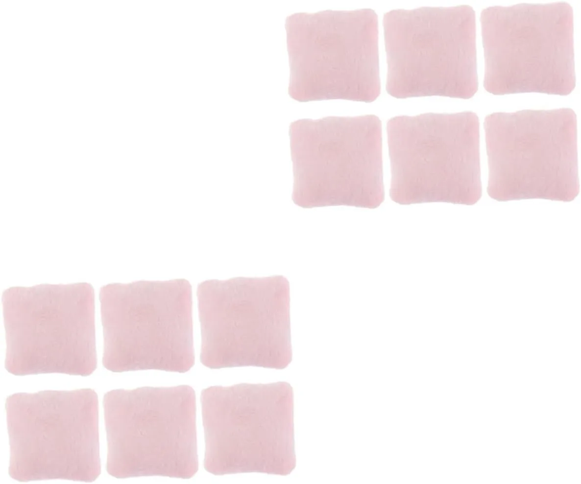IMIKEYA 5sets 6pcs Miniature Pillows for Dollhouse Decor Soft Tiny Cushions for Mini Sofa for House Models and Photography Props for Miniature Landscaping and Bedroom Ornaments 6pcs*5