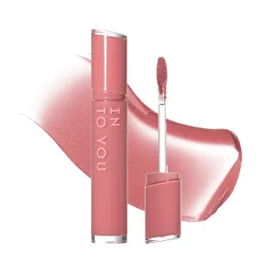 INTO YOU Velvet Matte Liquid Lipstick, Long-lasting Transfer-proof Lip Velvet Stain, Non-Sticky Waterproof Lip Tint, Smooth Silky Smudge-proof Lip Gloss, Full Coverage, for Women Makeup, VT03