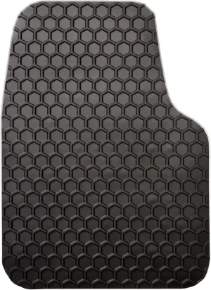 Intro-Tech PA-607-RT-B Hexomat Front Row 2 pc. Custom Fit Auto Floor Mats for Select Pontiac Solstice Models - Rubber-Like Compound, Black