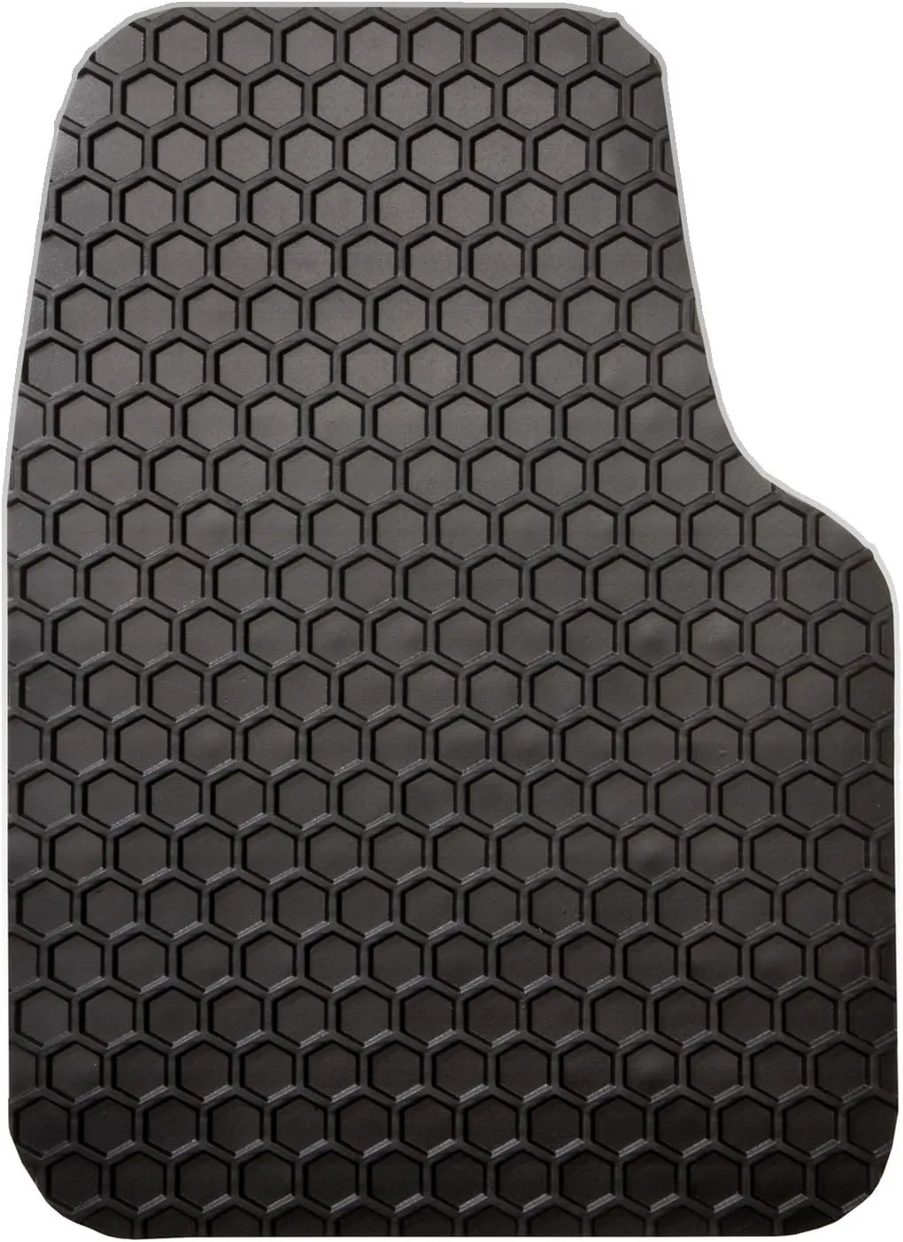 Intro-Tech PA-607-RT-B Hexomat Front Row 2 pc. Custom Fit Auto Floor Mats for Select Pontiac Solstice Models - Rubber-Like Compound, Black
