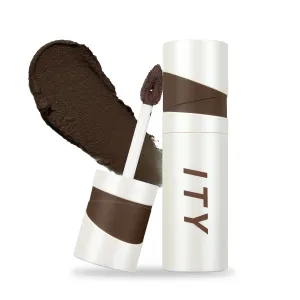 ITY Velvet Matte Finish Lip Stain-Mousse Textured Lip Clay, Dark Shades, Conceals Lip Lines, Rich Pigment Lip Tint Lipsticks, 0.14 oz (4g) in Truffle new version