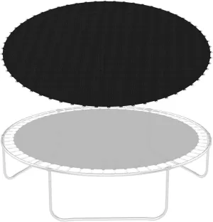 JINS&VICO Replacement Trampoline Jumping Mat for 10/14 ft Round Trampoline Frame with 60/80 V-Hooks, Premium UV Resistant Trampoline Accessories Jumping Bed Mat Outdoor