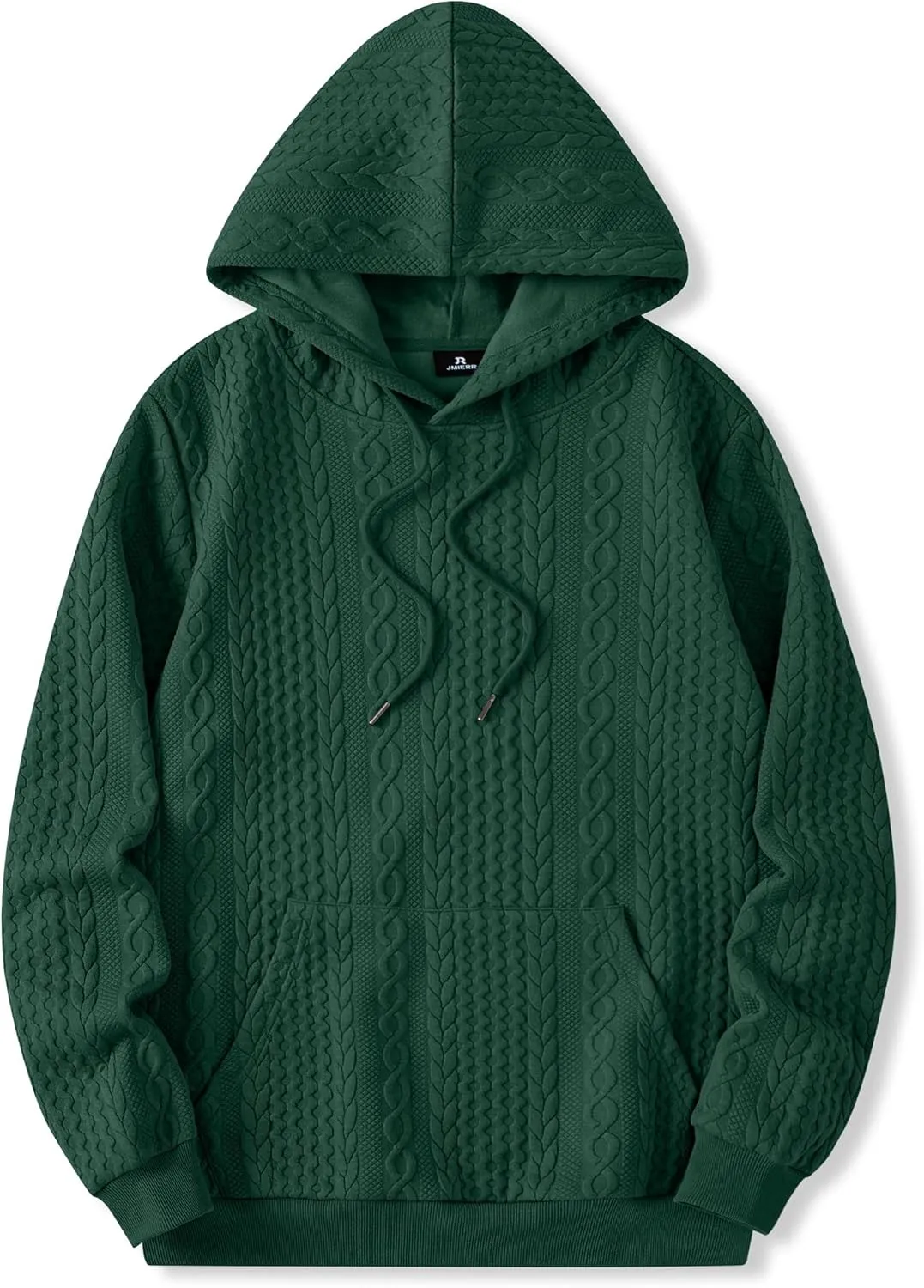 JMIERR Mens Hoodie Pullover 2024 Sweatshirts Graphic Hoodie Long Sleeve Drawstring Fashion Hooded Shirt with Pocket
