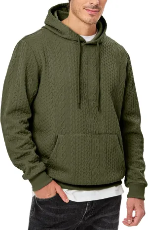 JMIERR Mens Hoodie Pullover 2024 Sweatshirts Graphic Hoodie Long Sleeve Drawstring Fashion Hooded Shirt with Pocket