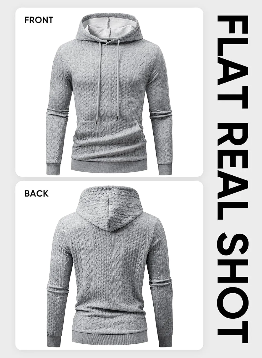 JMIERR Mens Hoodie Pullover 2024 Sweatshirts Graphic Hoodie Long Sleeve Drawstring Fashion Hooded Shirt with Pocket