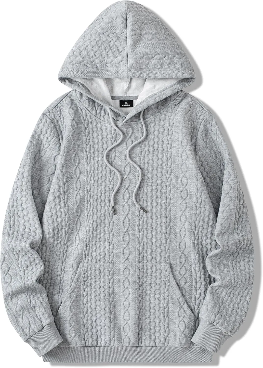 JMIERR Mens Hoodie Pullover 2024 Sweatshirts Graphic Hoodie Long Sleeve Drawstring Fashion Hooded Shirt with Pocket