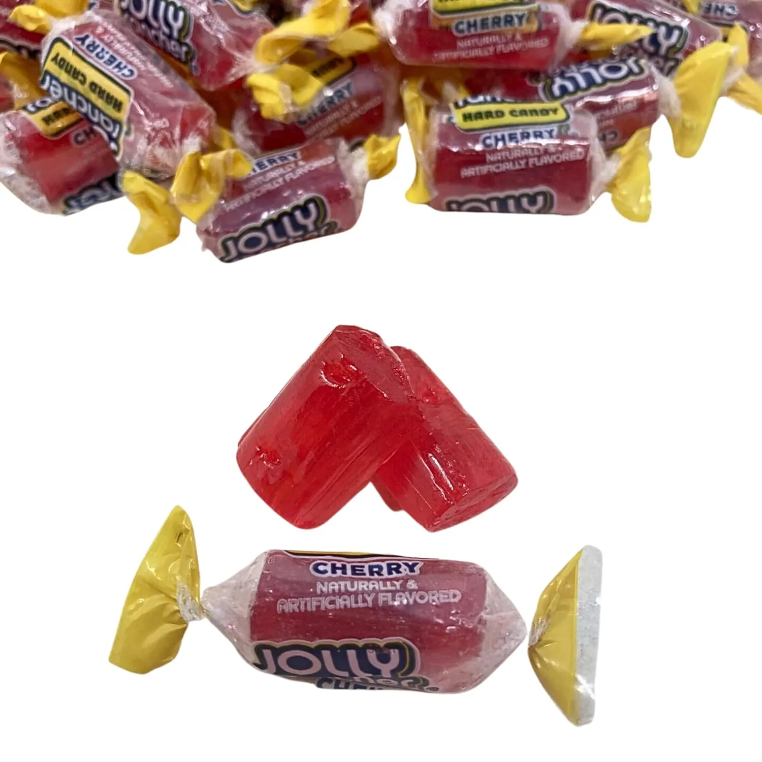 Jolly Ranchers Hard Candy 3lbs- All Cherry Individually Wrapped Delicious Fresh Candy, 48oz (Packaging Might Vary)