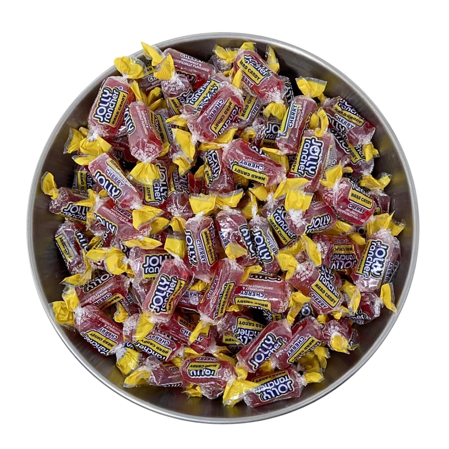 Jolly Ranchers Hard Candy 3lbs- All Cherry Individually Wrapped Delicious Fresh Candy, 48oz (Packaging Might Vary)