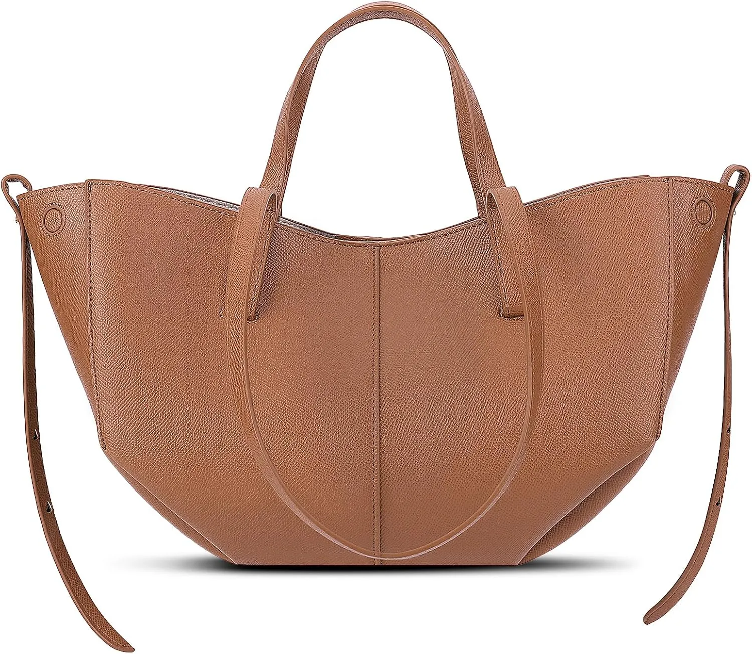 Juoxeepy Work Bag Faux Leather Tote Bag for Women Trendy Handbag Purse Fall Shoulder Bag with Magnetic Closure