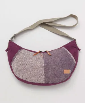Jute Blend Round Shoulder Bag
