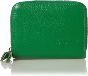 KALMOR Wallets for Women Leather Double Zipper RFID Blocking Purse with Coin Pocket