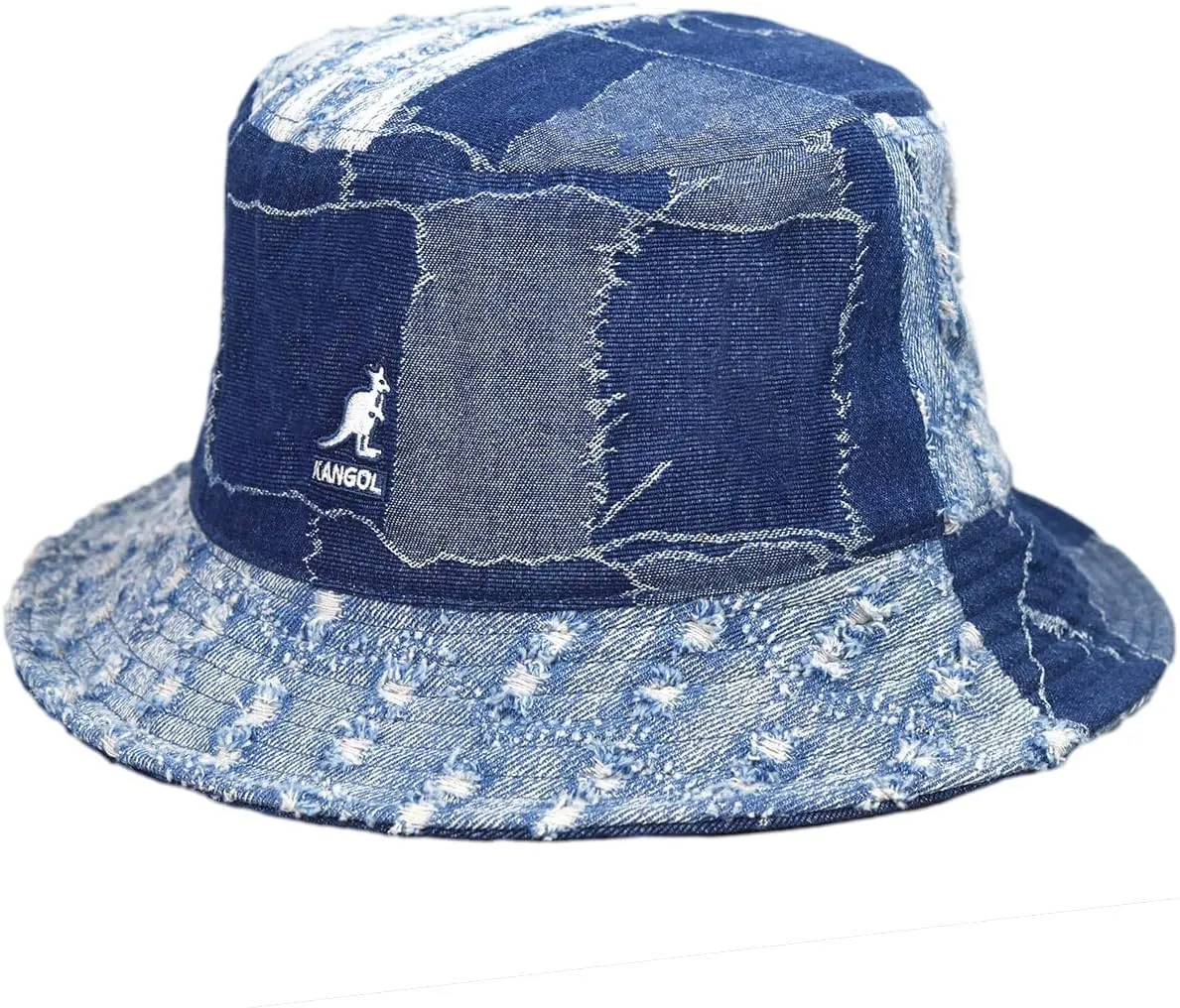 Kangol Denim Mashup Bucket Fishing Hat Women/Men -