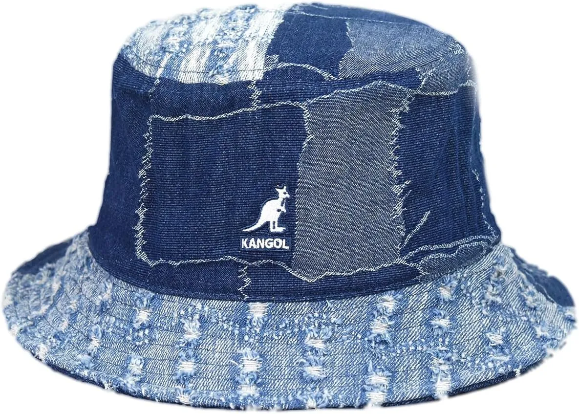 Kangol Denim Mashup Bucket Fishing Hat Women/Men -