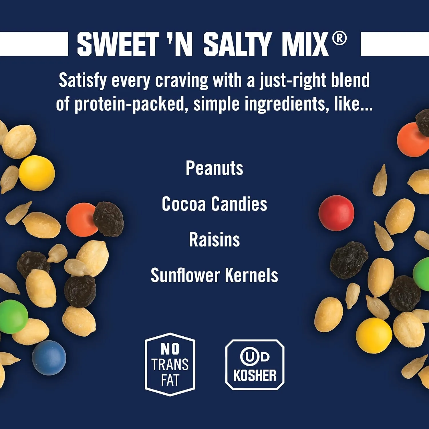 Kar's Nuts Variety Pack Trail Mix Snacks - Sweet 'N Salty Mix, Peanut Butter 'N Dark Chocolate 2 oz Single Serve Bags (Pack of 24)
