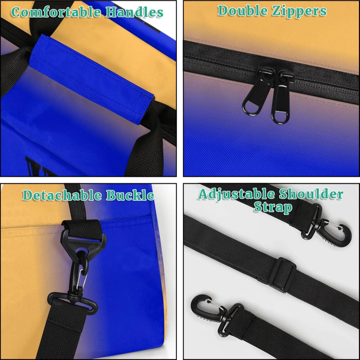 Kids Duffle Bag Personalized Gym Bag Overnight Bags, Ideal for Travel and Sports, Suitable for Men Women for Gym, Dance, Yoga, Durable Waterproof Sport Overnight Handbags Basketball