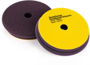 Koch-Chemie - Fine Cut Pad V2 - Medium Abrasive Sponge for Removing Moderate Weathering & Scratches; Long-Lasting Compression Hardness; Contours Easily (126mm x 23mm)