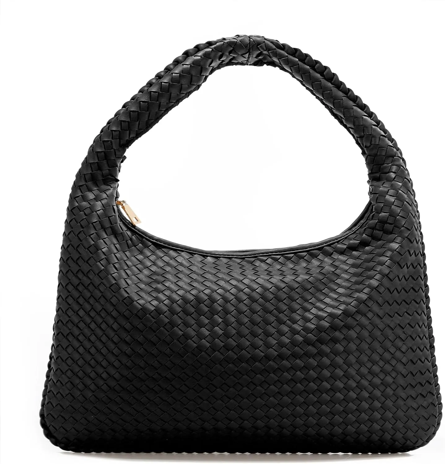 LA TERRE Woven Bag for Women Large Tote Hobo Bag Top Handle Shoulder Handbags