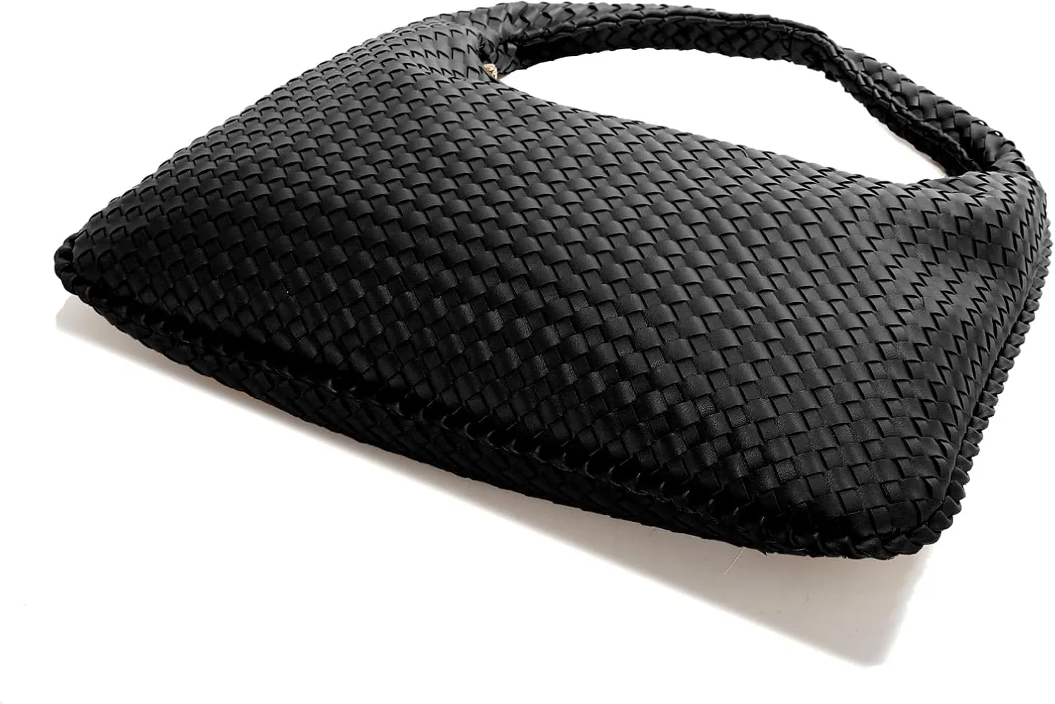 LA TERRE Woven Bag for Women Large Tote Hobo Bag Top Handle Shoulder Handbags