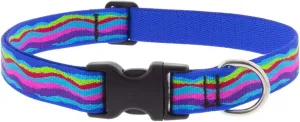 Large Dog Collar by Lupine 1" Wide Ripple Creek Design adjusts from 16" to 28"