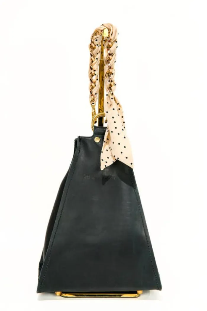 Leather Bucket Bag, Medium Size - the Millie