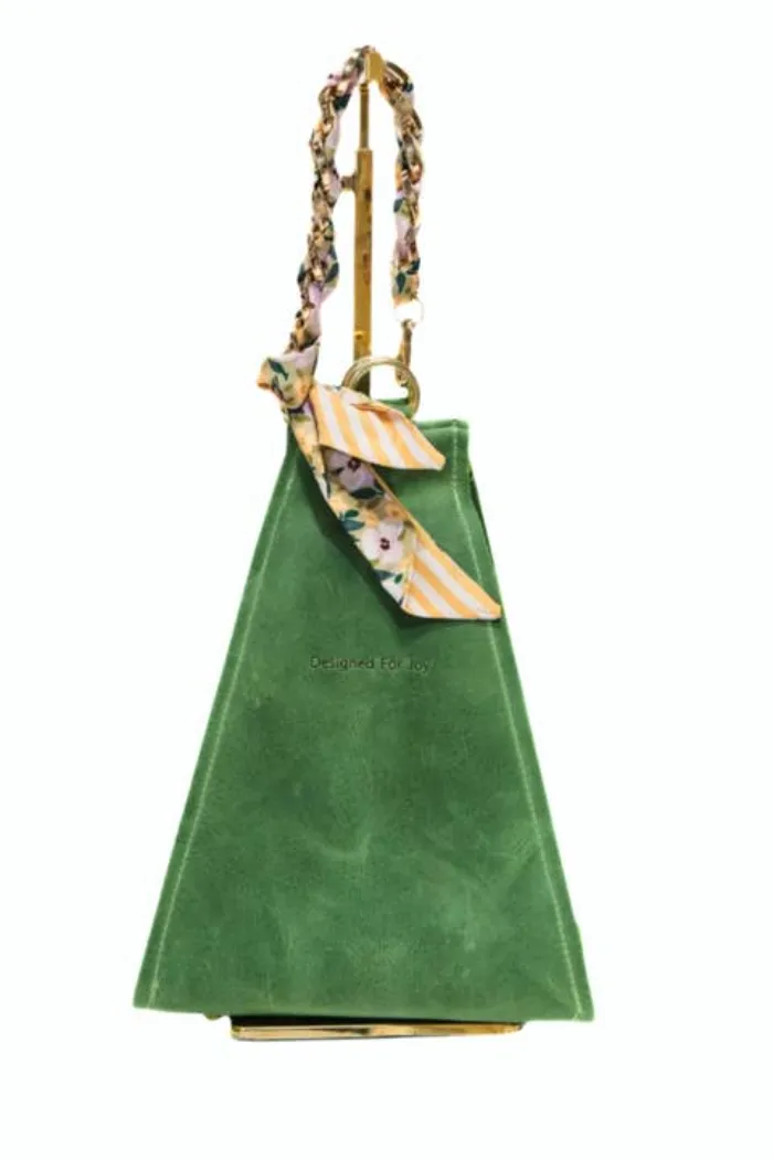Leather Bucket Bag, Medium Size - the Millie