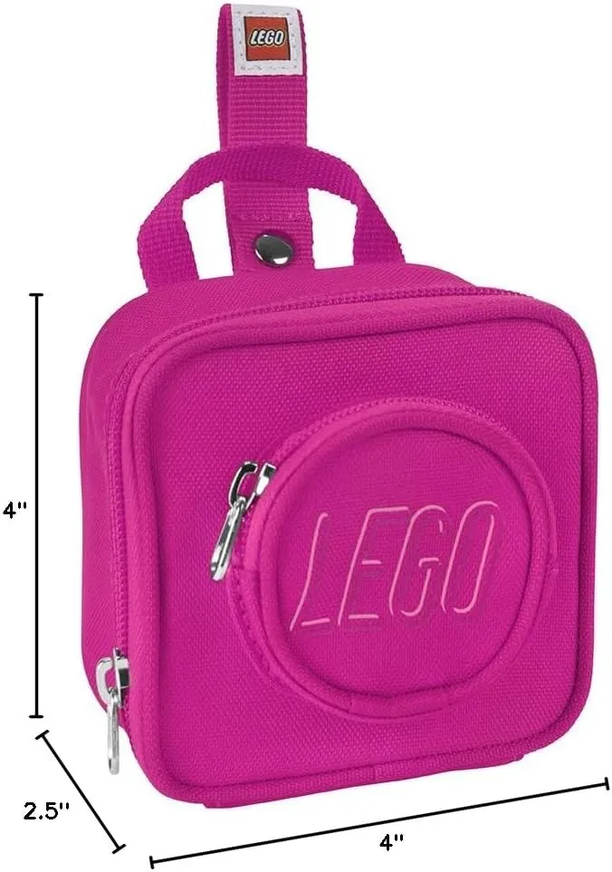 LEGO Kids Brick Mini Backpack, Pink, One Size