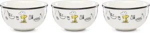 Lenox 897684 Chef Snoopy Mini Bowls, Set Of 3