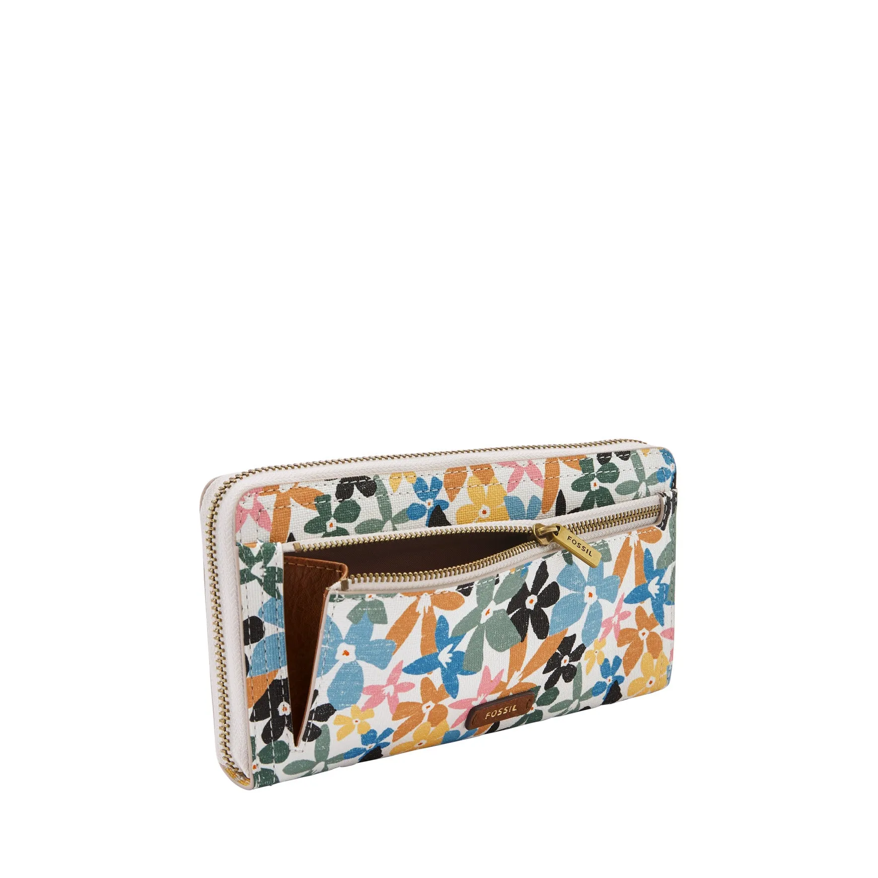 Logan RFID Zip Around Clutch