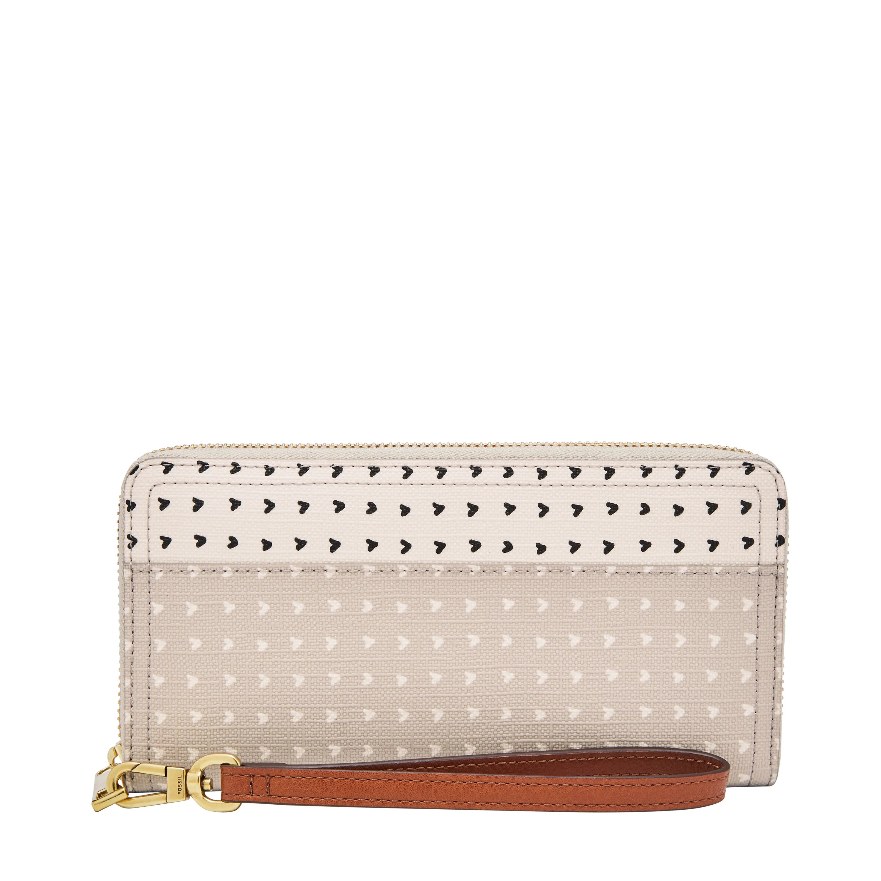 Logan RFID Zip Around Clutch