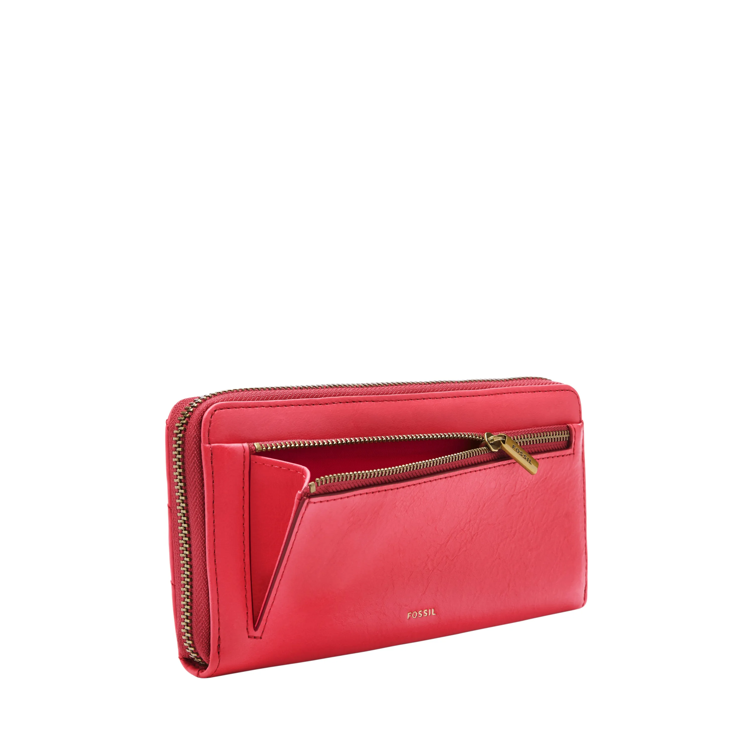 Logan RFID Zip Around Clutch