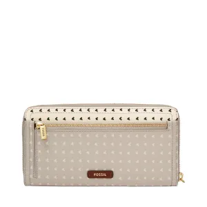 Logan RFID Zip Around Clutch