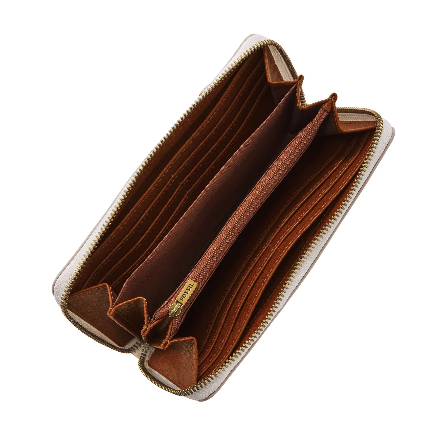 Logan RFID Zip Around Clutch